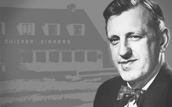 Nat Bailey, the famous founder of White Spot Restaurant chain.