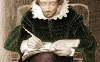 Shakespeare, the greatest poet, actor and writer all in time.