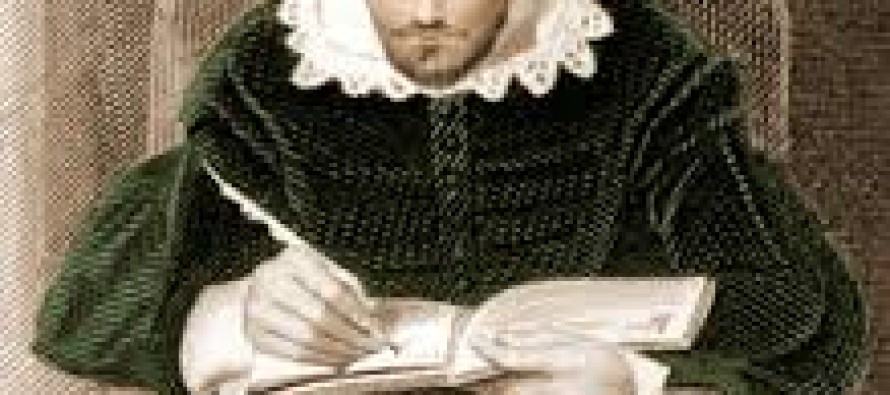 Shakespeare, the greatest poet, actor and writer all in time.