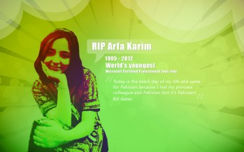 Arfa Karim Randhawa-The youngest Microsoft Certified Professional