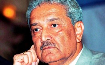 DR. ABDUL QADEER KHAN (ATOMIC SCIENTIST)!